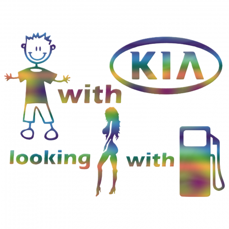 KIA - sticker-kia-baiat-cu-fata-caut-fata-cu-benzina