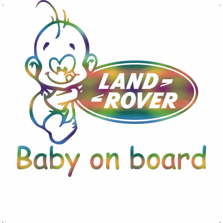 Land Rover - sticker-land-rover-baby-on-board