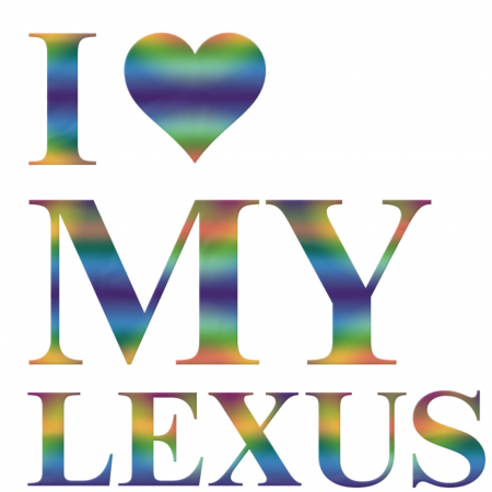 Lexus - sticker-lexus-i-love-my-autocolant-personalizat-oracal