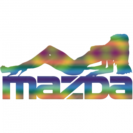 Mazda - sticker-mazda-lady-autocolant-femei-masina-tuning
