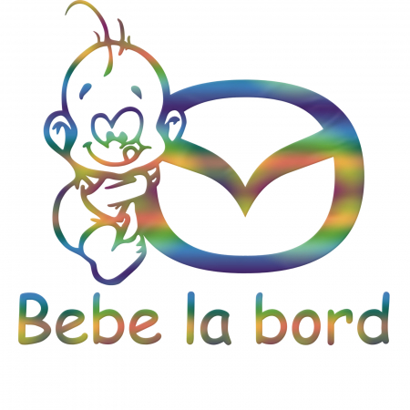Mazda - sticker-mazda-baby-on-board-autocolant-siguranta-copil
