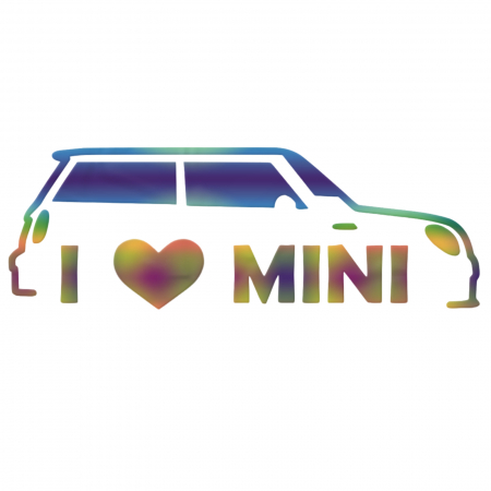 Mini Cooper - sticker-mini-cooper-i-love-my-stalpi-usi-folie-oracal