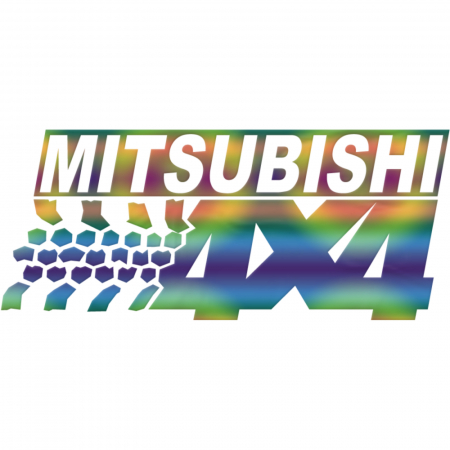 Mitsubishi - sticker-mitsubishi-4x4-autocolant-off-road-rezistent