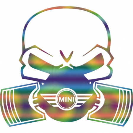 Mini Cooper - sticker-mini-cooper-toxic-autocolant-urban-agresiv