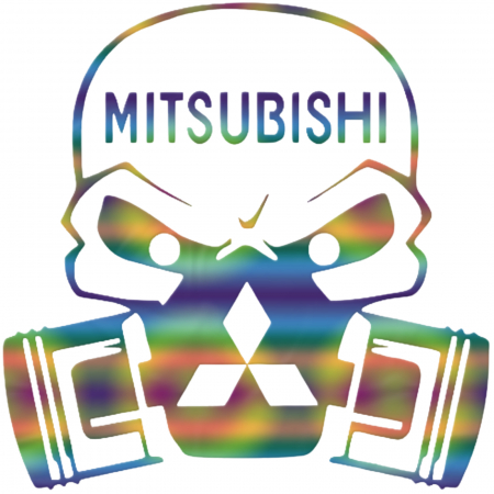 Mitsubishi - sticker-mitsubishi-toxic-autocolant-avertisment-tuning