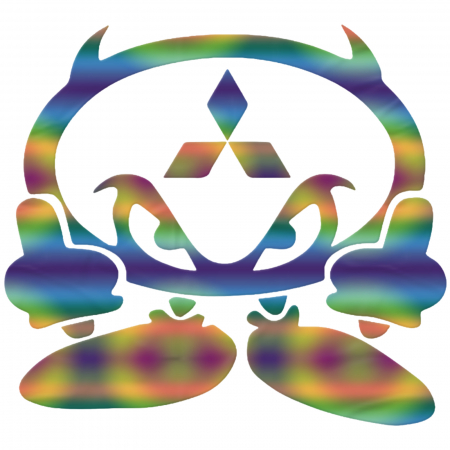 Mitsubishi - sticker-mitsubishi-logo-autocolant-tuning-branding