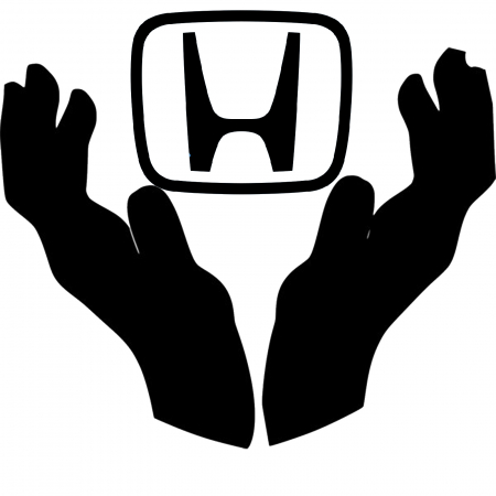 Honda - Sticker personalizat „My World Is Honda” – auto tuning