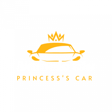 Stickere Personalizate - Sticker auto personalizat „Masina Printesei” cu nume