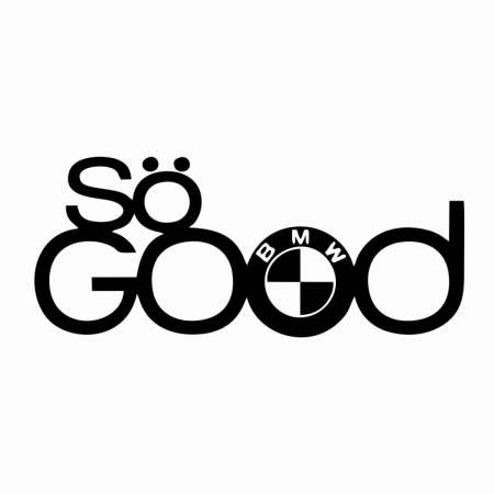 BMW - sticker-so-good-bmw-autocolant-modern-rezistent