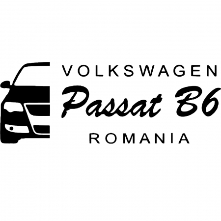 Volkswagen - sticker-volkswagen-passat-club-romania-stickitmag