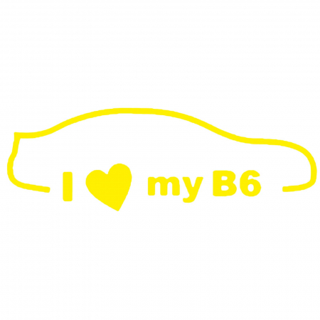 Volkswagen - sticker-volkswagen-i-love-passat-b6-stickitmag