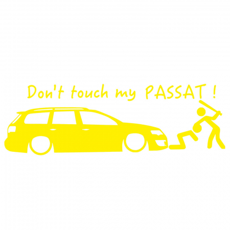 Volkswagen - sticker-volkswagen-dont-touch-my-passat-stickitmag