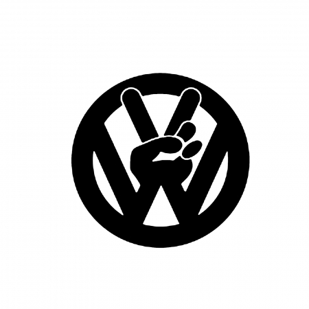 Volkswagen - sticker-volkswagen-peace-stickitmag