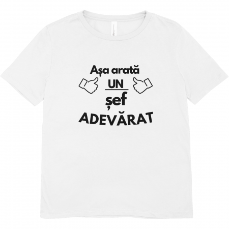 Cadouri Aniversare - tricou-personalizat-mesaj-amuzant-sef-cadou-original