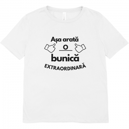 Tricouri personalizate - tricou-bunica-cadou-aniversar-ziua-mamei-8-martie