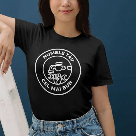 Tricou unisex „Cel Mai Bun Instalator” – personalizat cu nume propriu [2]