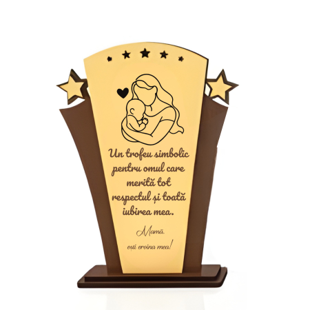 Trofee Personalizate din Lemn și Plexiglass - trofeu-tricou-personalizat-pentru-mama-premium-awards.jpg