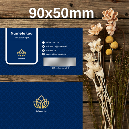 Vouchere Răzuibile - voucher-razuibil-model-1-albastru-carte-de-vizita