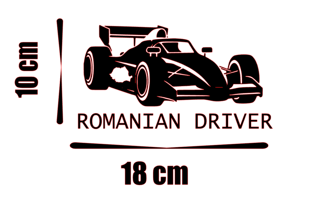 Sticker Romanian Driver 2 [1]