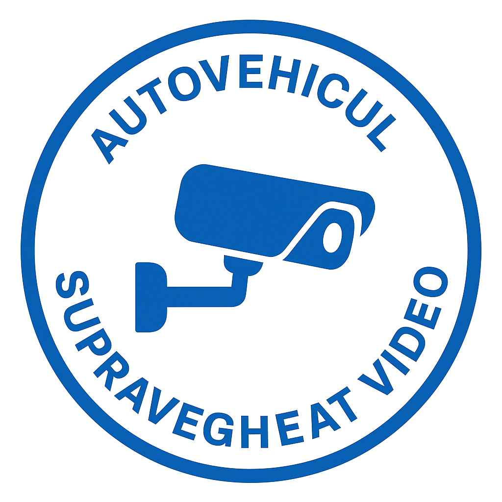 STICKER "AUTOVEHICUL SUPRAVEGHEAT VIDEO" [1]