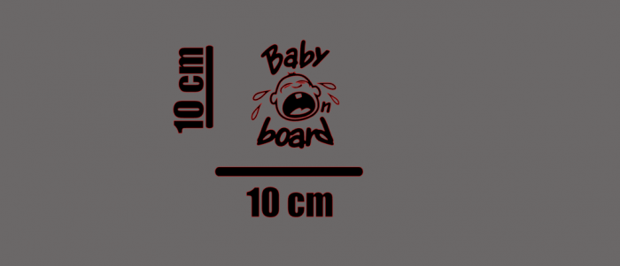 Sticker Baby On Bord 1 [1]