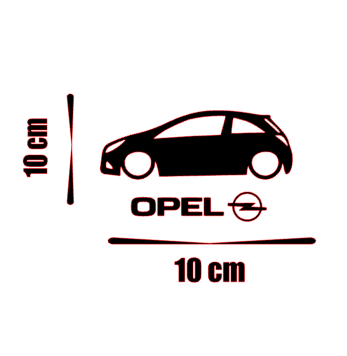 Sticker Opel Corsa D [1]