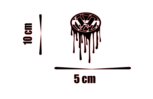 Sticker Sigla VW [1]