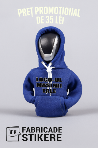 Hanorac schimbator de viteze albastru