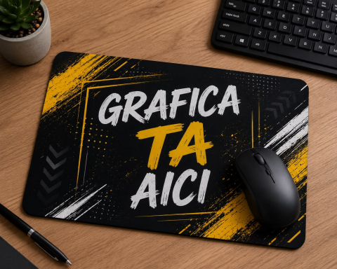 Mousepad Personalizat - Mousepad dreptunghiular