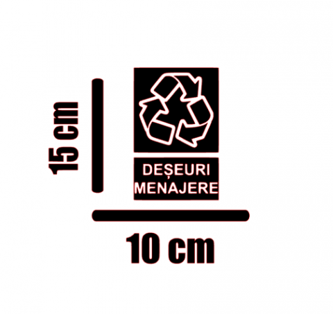 Semnalistica deseuri menajere