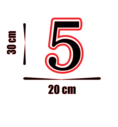 Numere auto - Sticker 5