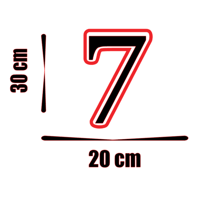 Numere auto - Sticker 7