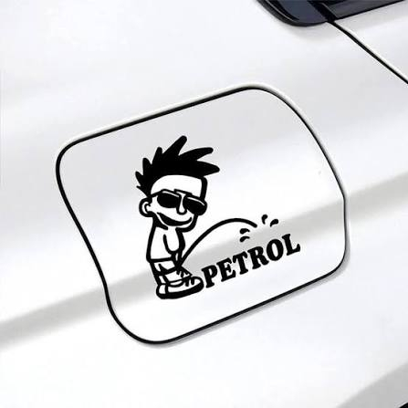 Sticker capac rezervor benzina