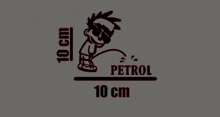 Sticker capac rezervor benzina