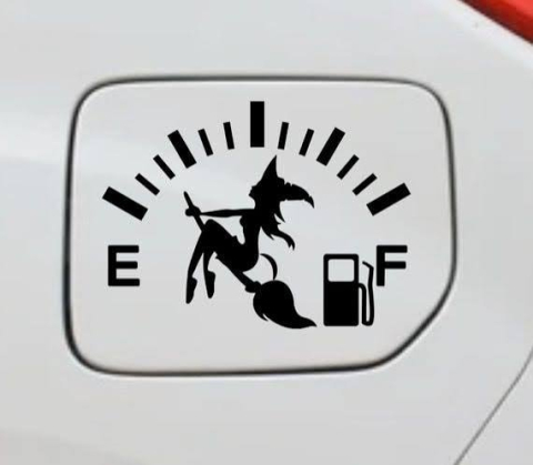 Sticker Capac rezervor vrajitoare