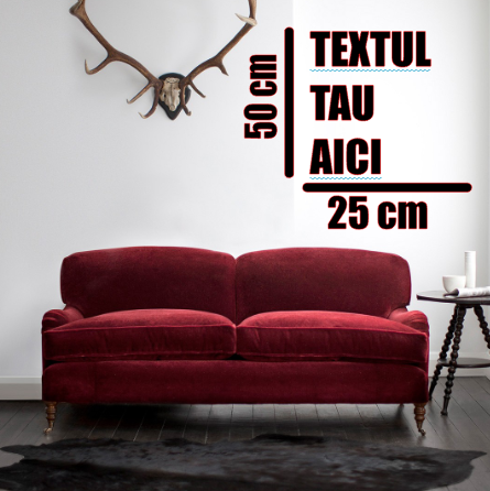 Sticker de perete personalizat