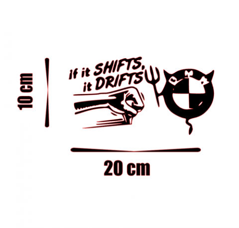 Sticker Drift BMW