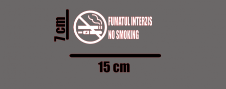 RideSharing/Taxi - Sticker no smoking