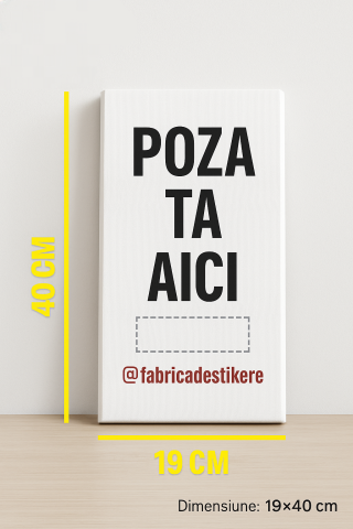 Tablouri personalizate - Tablou canvas 18x40 cm