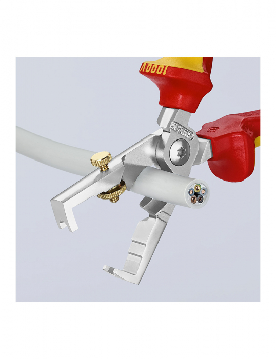 Cleste dezizolator KNIPEX STRIX [13 66 180] [2]