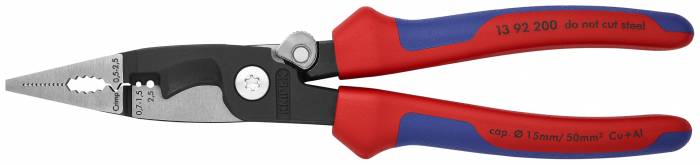 Cleste pentru instalatii electrice KNIPEX [13 92 200] [1]