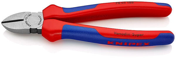 Cleste tais lateral, 180 mm KNIPEX [70 02 180] [1]