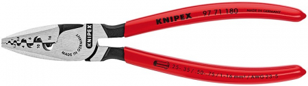 Scule de mana - Clește de sertizare pentru ferule KNIPEX [97 71 180]