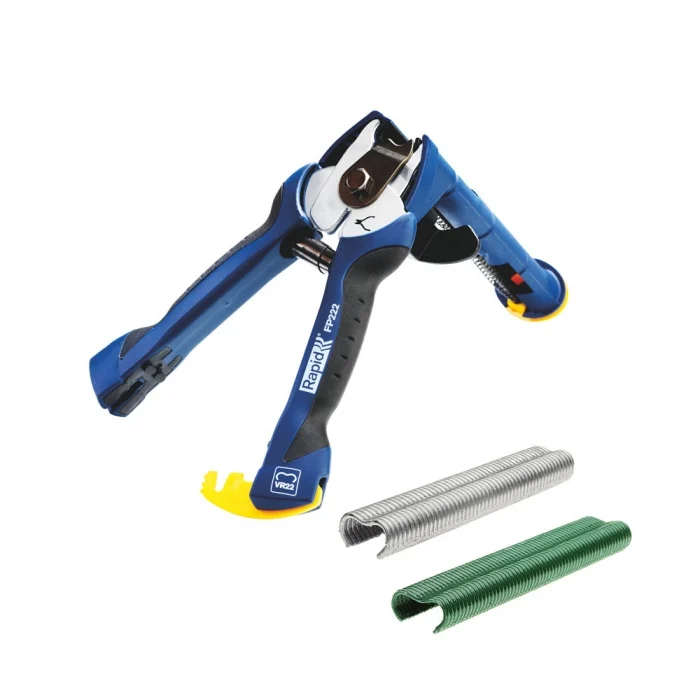 Scule de mana - Cleste pentru gard Rapid FP222, cu magazie si 200 capse VR22/5-11mm