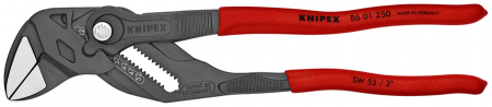 Scule de mana - Cleste pentru tevi, cu falci drepte KNIPEX 250mm [86 01 250]