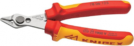 Scule de mana - Cleste tais lateral pentru electronisti 125 mm, KNIPEX [78 06 125]