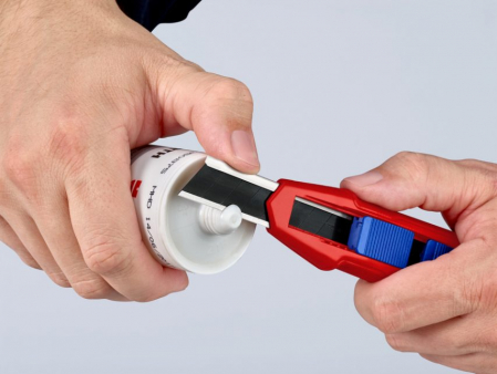 Cutter universal cu ghidaj KNIPEX CutiX [90 10 165 BK] [1]