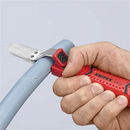 Dezizolator cablu cu cutit KNIPEX [16 20 165 SB] [1]