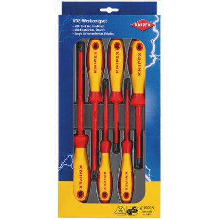 Surubelnite - Set 6 surubelnite VDE KNIPEX [00 20 12 V01]