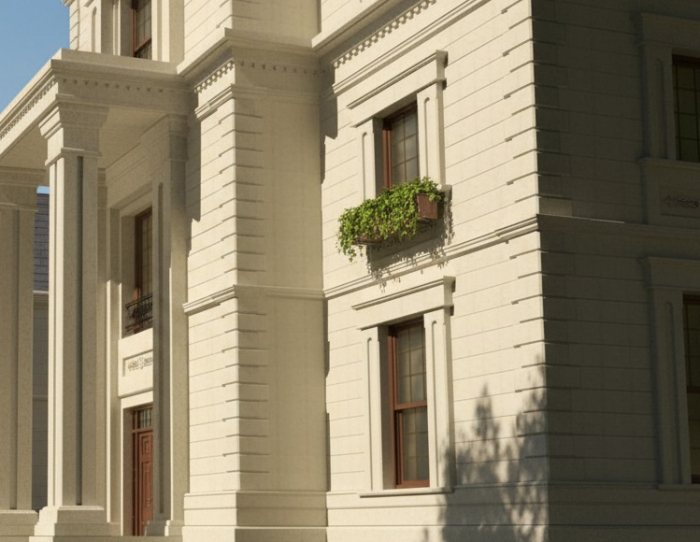 Ancadrament din piatră naturala pentru fereastră, colectia LOUIS [2]